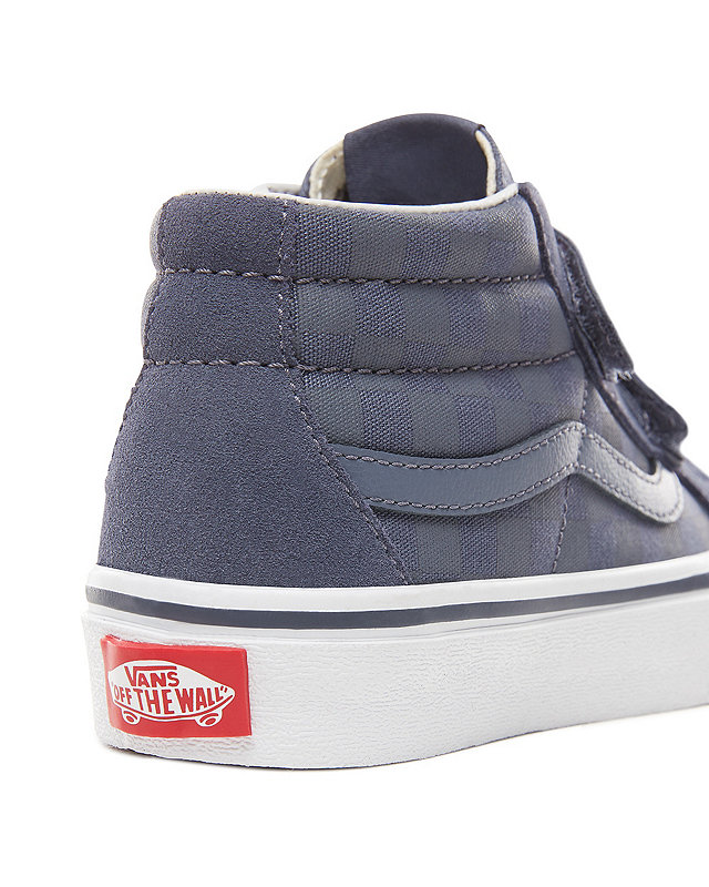 Kids Checkerboard Sk8-Mid Reissue V Shoes (4-8 years)