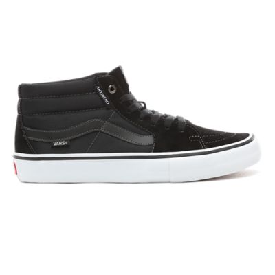 vans mid noir