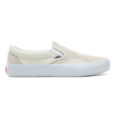 Rubber Print Slip-On Pro Shoes | White | Vans