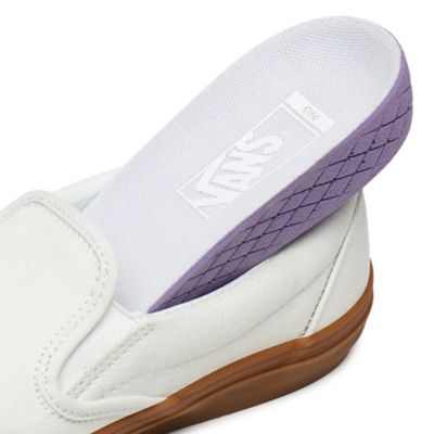 Vans slip on pro best sale gum sole