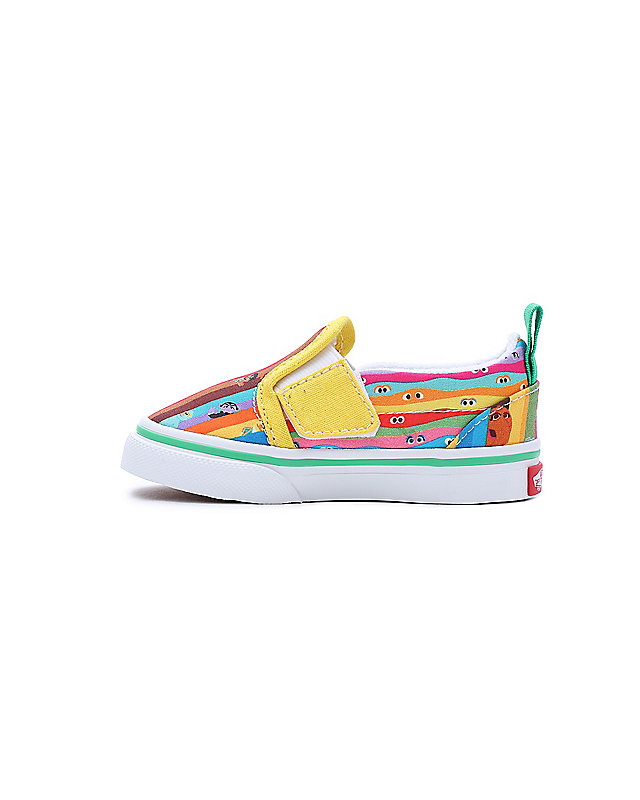 Kleinkinder (1-4 Jahre) Vans x Sesame Street Slip-On Schuhe mit Klettverschluss 4