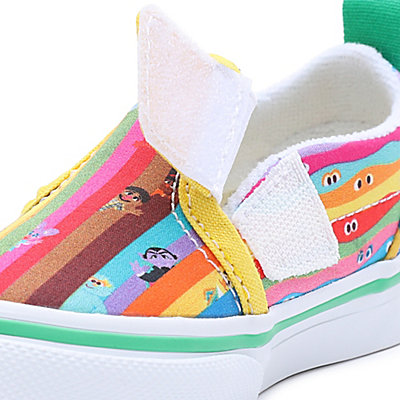 Zapatillas de bebé Slip-On Vans x Sesame Street con cierre autoadherente (1-4 años) 7