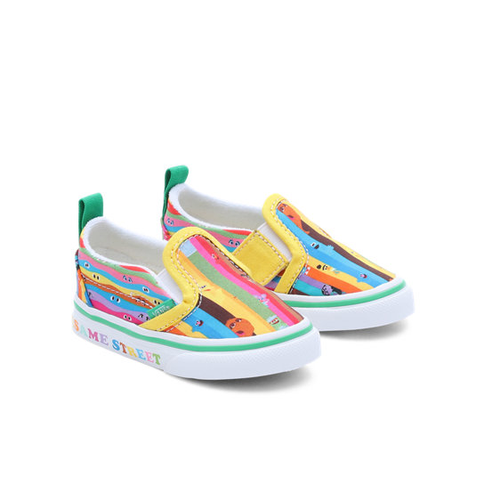 Zapatillas de bebé Slip-On Vans x Sesame Street con cierre autoadherente (1-4 años) | Vans