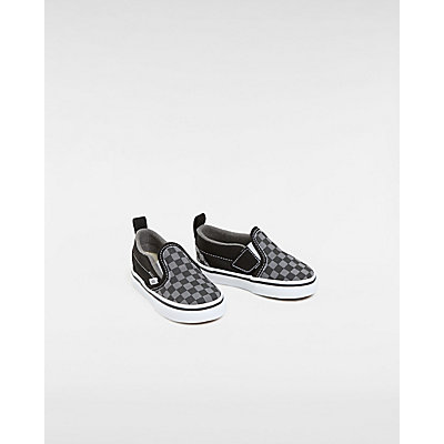 Kleinkinder Checkerboard Slip-On Schuhe mit Klettverschluss (1-4 Jahre) 2