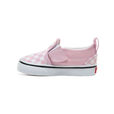 Pink checkered shop vans toddler