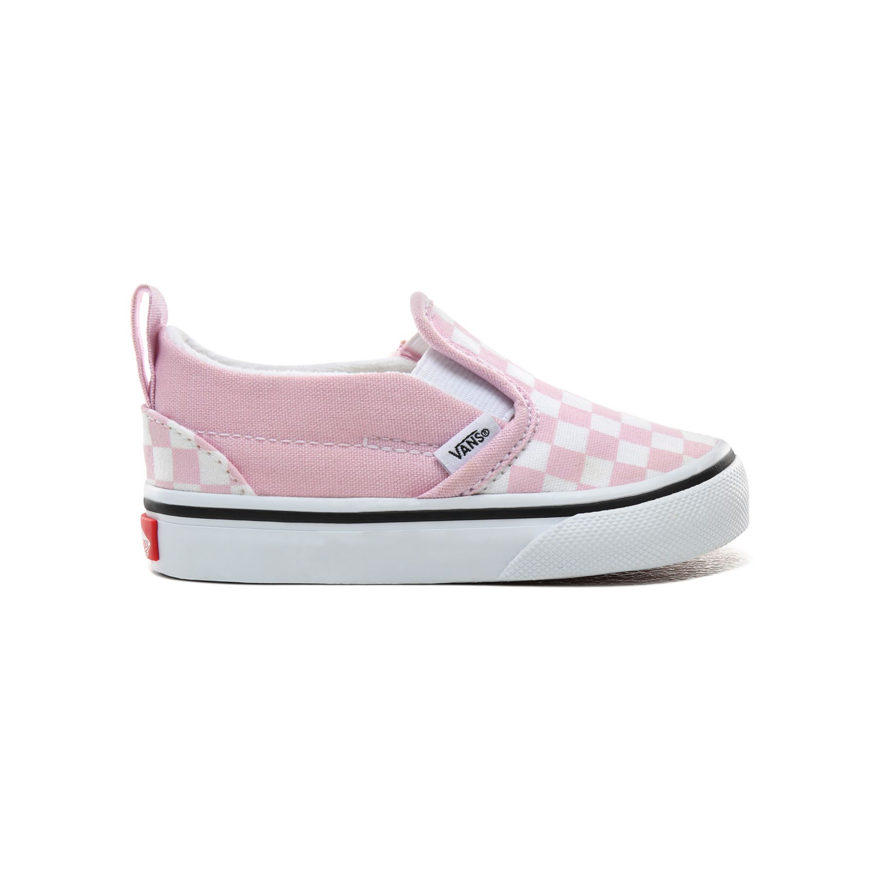 Chaussures Enfant Checkerboard Slip On V 1 4 ans Rose Vans