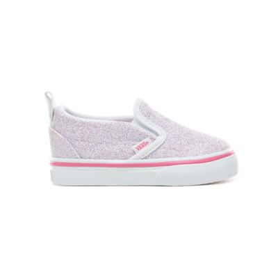 Toddler Glitter Stars Slip-On V Shoes (1-4 years) | Vans | Official Store