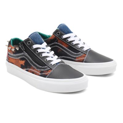 Vans sales tartan trainers