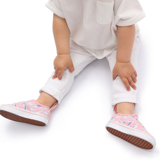 Kleinkind Einhorn Schlitten Authentic Schuhe mit Gummischnürsenkeln (1 bis 4 Jahre) | Vans