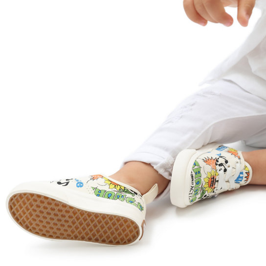 Zapatillas de bebé Eco Theory Authentic con cordones elásticos (1-4 años) | Vans