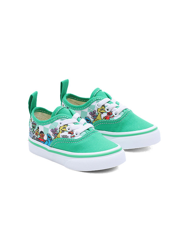 Toddler Vans x Sesame Street Authentic Elastic Laces Shoes (1-4 Years) 1