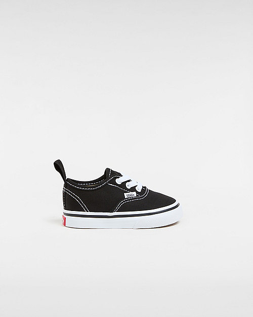 Vans Kleinkind Authentic Elastic Lace Schuhe Mit Gummischnürsenkeln (1 Bis 4 Jahre) ((elastic Lace) Black/true White) Toddler Schwarz