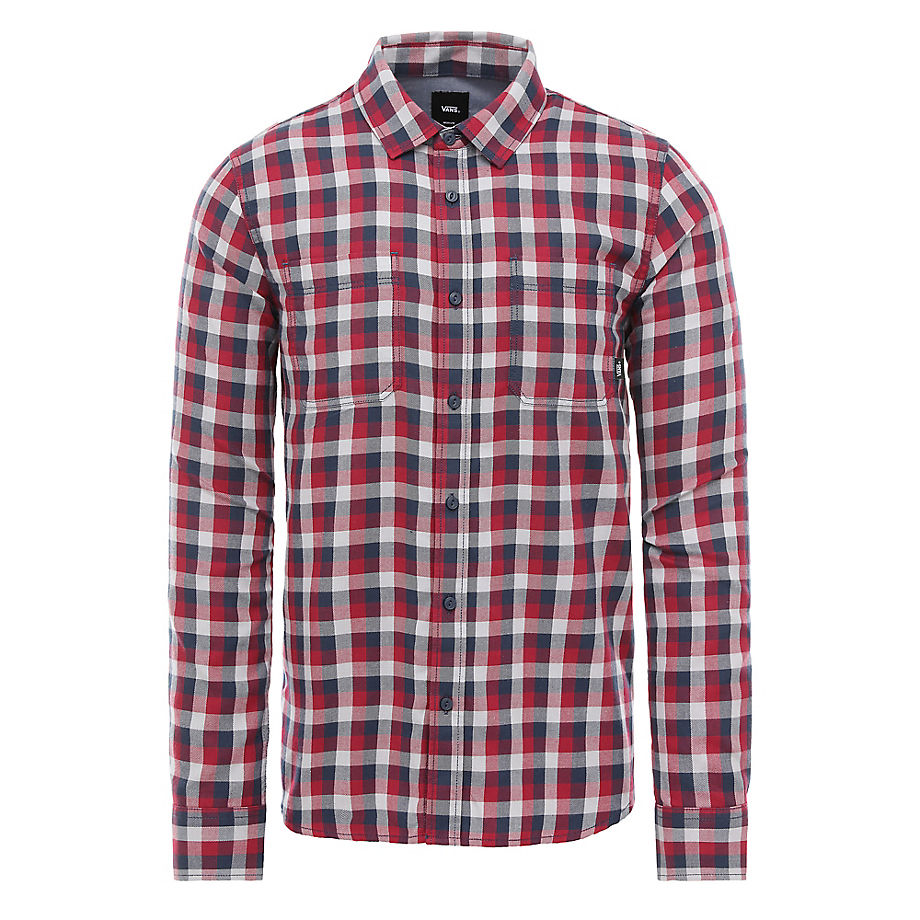VANS Chemise Alameda Ii (rhumba Red-dress Blues) Homme Rouge, Taille L