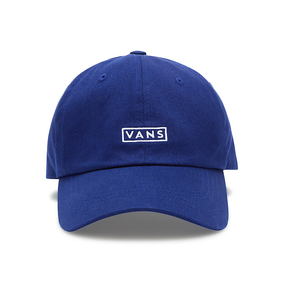 Vans Curved Bill Jockey Hat (blue Depths) Men