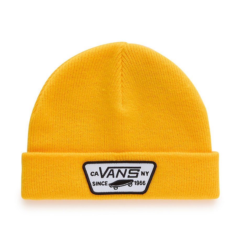 Vans Kids Milford Beanie (gold Fusion) Youth Yellow