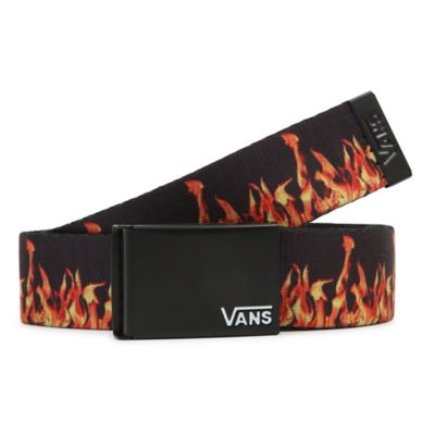 Cinturón de tela Digi Flames Depster II de niños | Vans