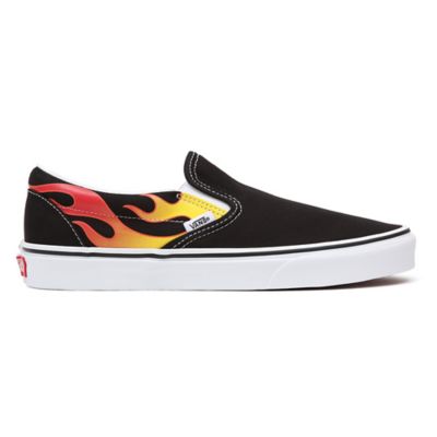 Vans best sale fire design