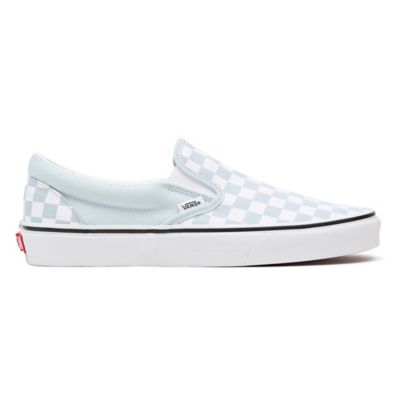 Checkerboard Classic Slip-On Shoes | Blue | Vans