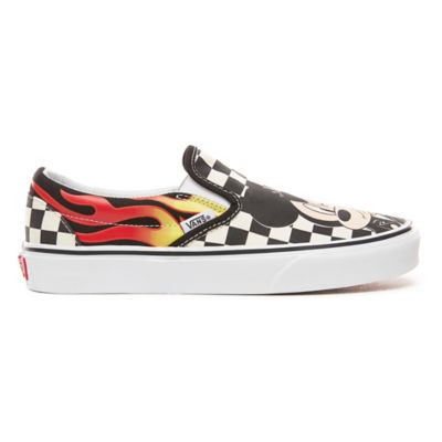 Mickey and minnie outlet checkered vans