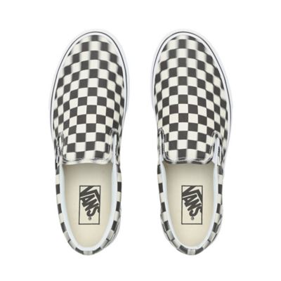 Checkered hotsell blurred vans