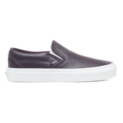 vans slip on in pelle