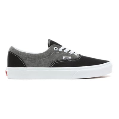 Chambray Era Shoes | Black | Vans