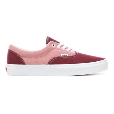Chambray Era Shoes | Red | Vans