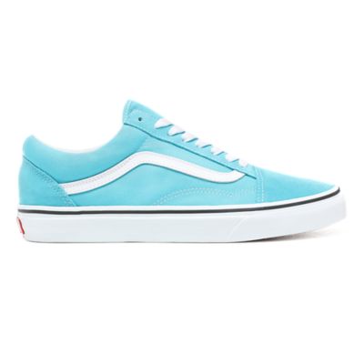 vans noir et bleu turquoise