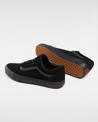 Chaussures en daim Old Skool Noir Vans