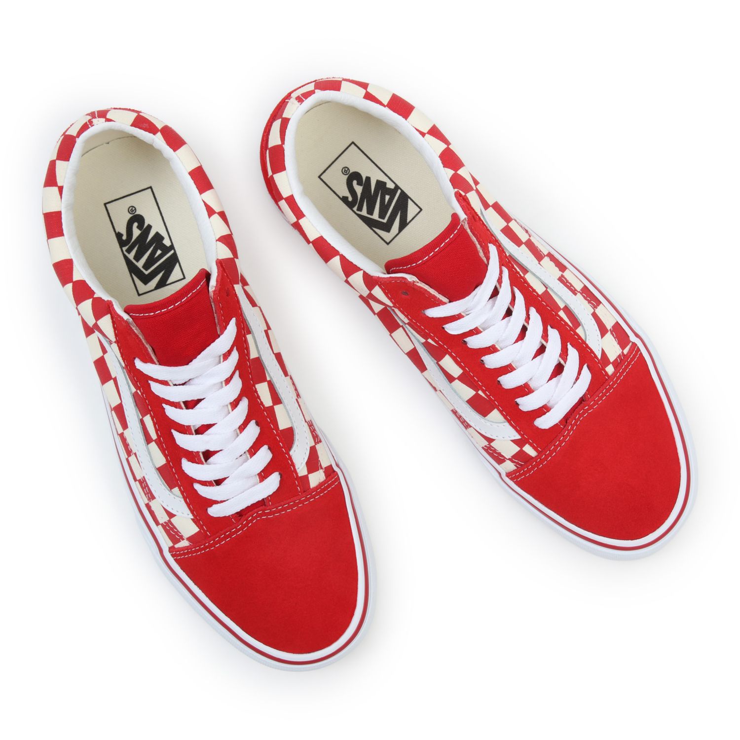 Vans red hot sale line