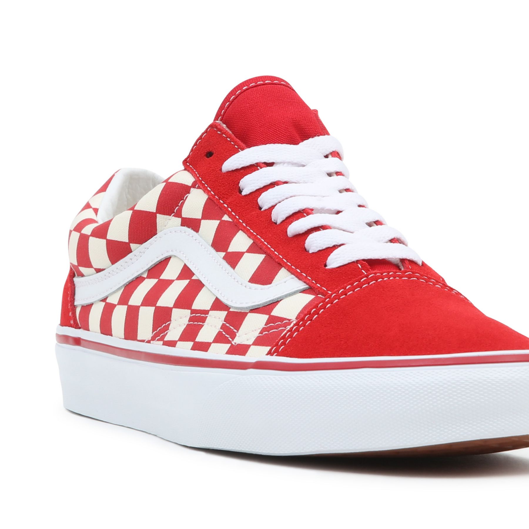 Vans on sale mens red