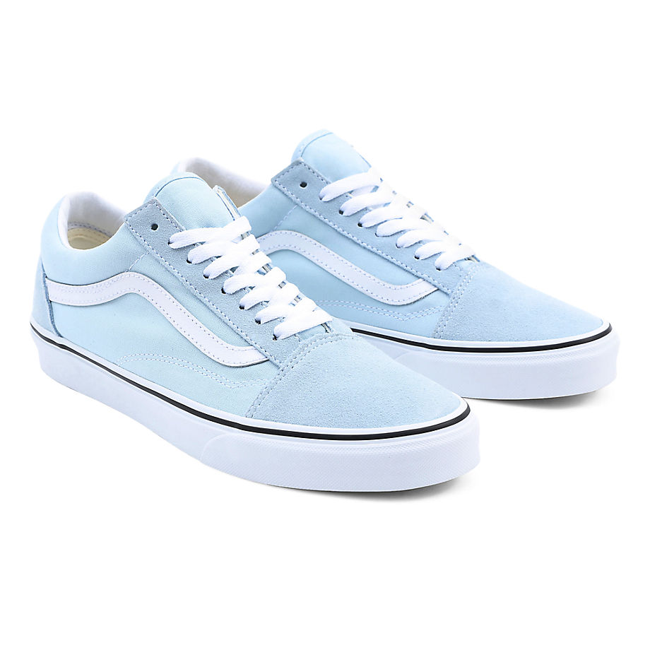Vans Old Skool Shoe(baby Blue/true White)