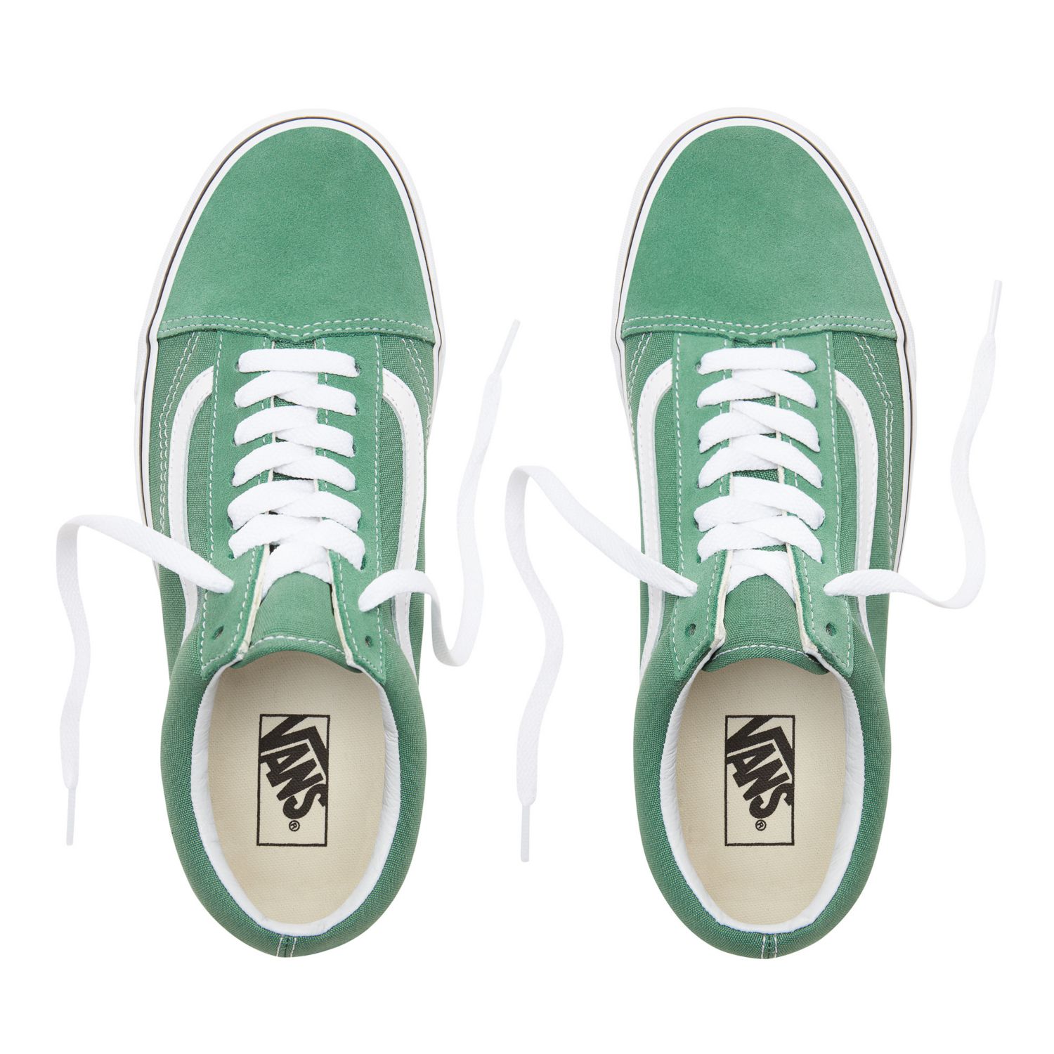 Vans old skool nere clearance e verdi