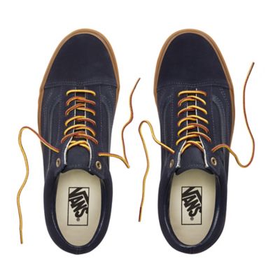 Vans navy blue outlet gum sole