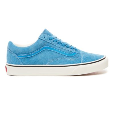 Hairy Suede Old Skool Shoes | Blue | Vans