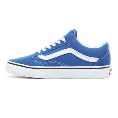 vans a carreaux bleu