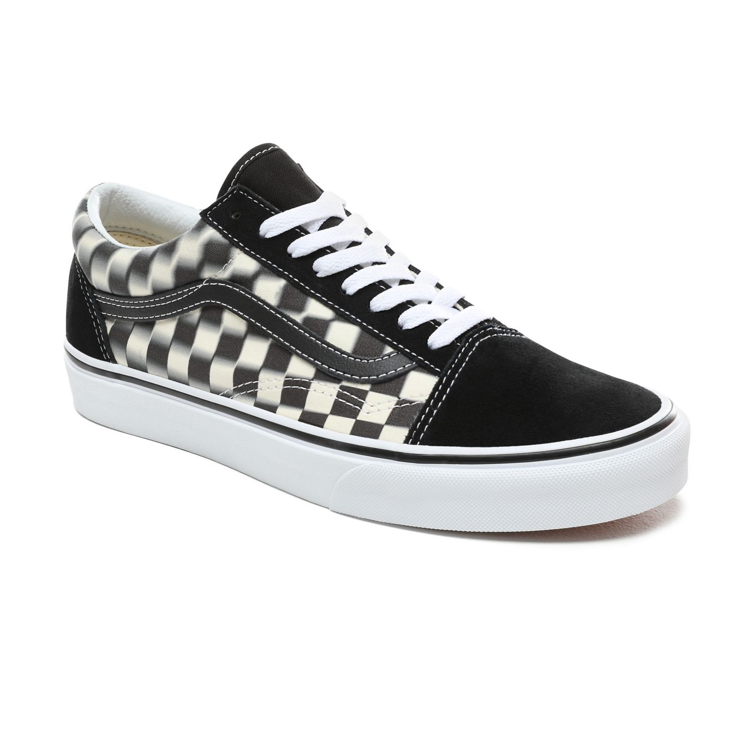 Vans classic slip store on blur check