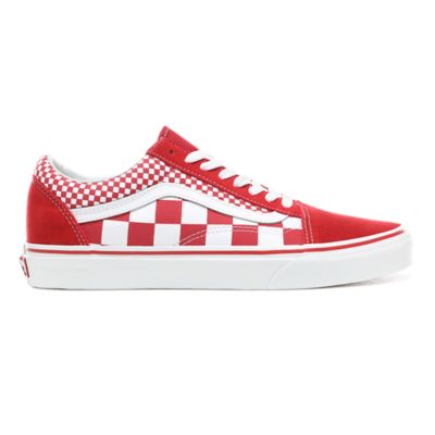 vans basse rouge