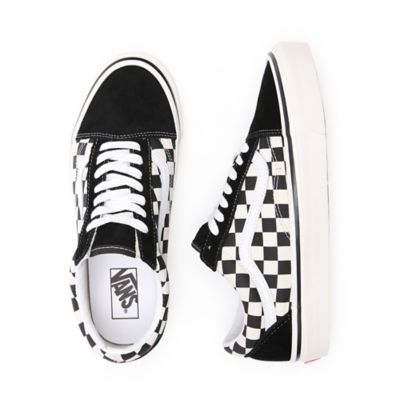 Vans anaheim old skool checkerboard outlet women's