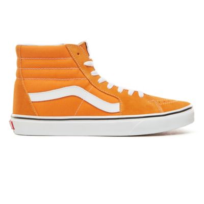 orange vans shoes