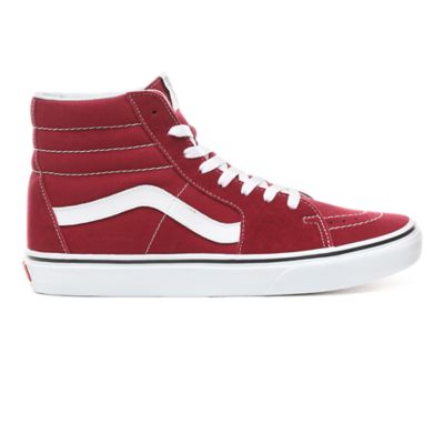 vans sk8hi red