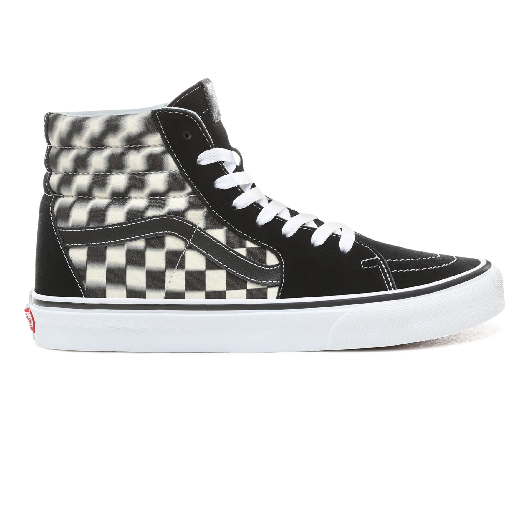 Blurred on sale vans checkerboard