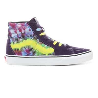 vans high top tie dye