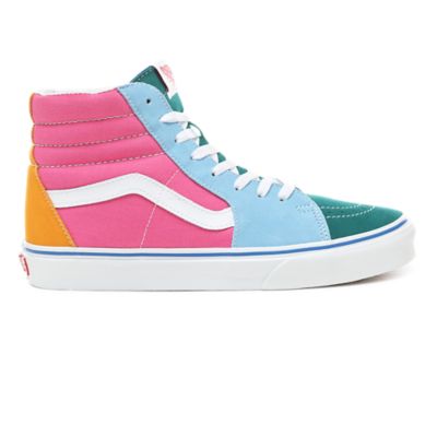 Suede and Canvas Sk8-Hi Shoes | Multicolour | Vans