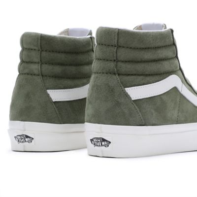 Pig Suede Sk8-Hi 38 DX Shoes, Green