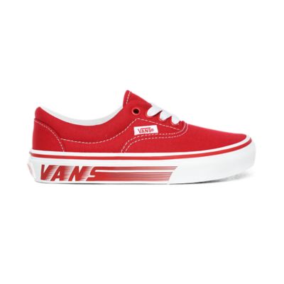 Kids Edge Era Shoes (4-8 years) | Red | Vans
