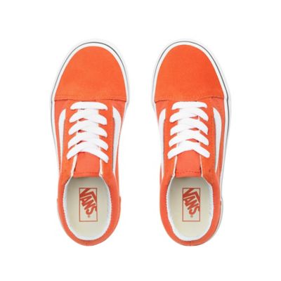 Boys orange deals vans