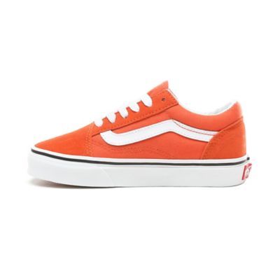 Orange vans clearance kids