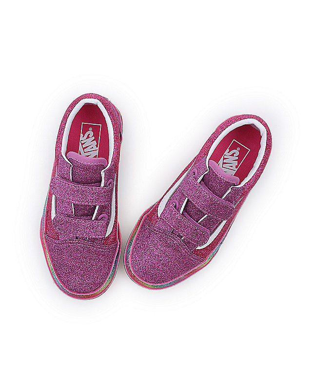 Chaussures à scratch Glitter Rainglow Old Skool Enfant (4-8 ans) 2