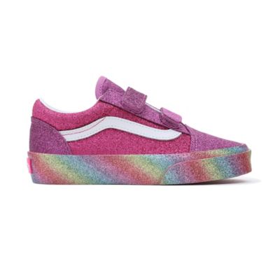 Purple 2024 glitter vans